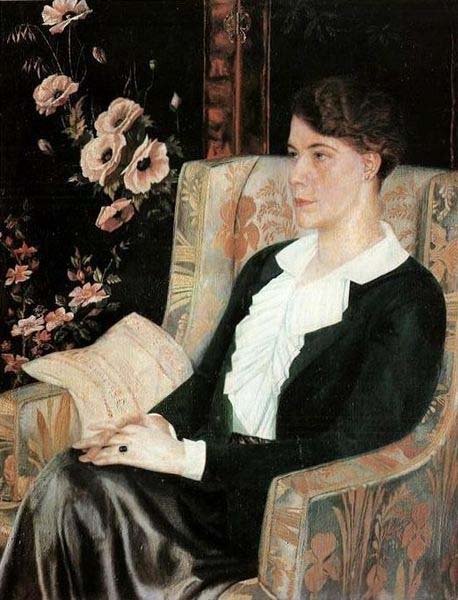 Portrait of E. N. Glebova